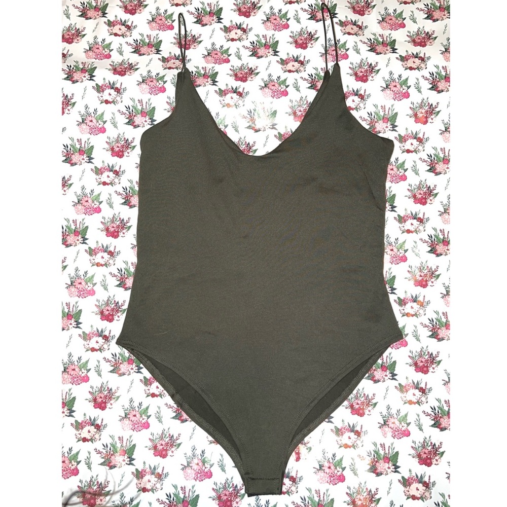 Green bodysuit